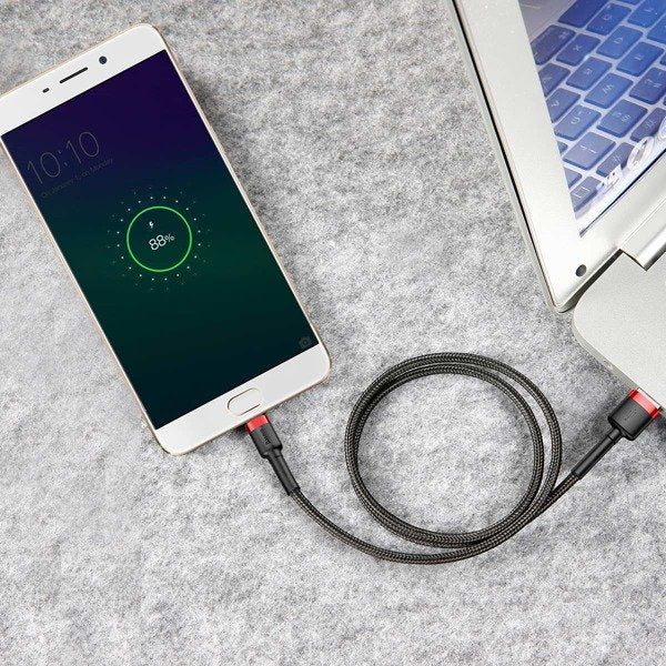 Baseus Cafule Cable | Nylon USB-Micro USB dobbeltsidig 1.5A 2M