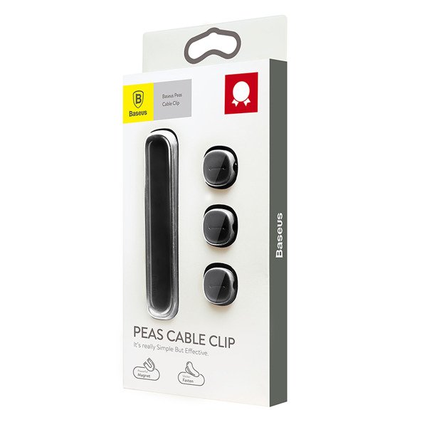 Baseus Peas Cable Clip | Magnetisk kabelorganiseringsklips