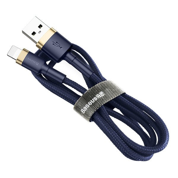 Baseus Cafule Cable | Sterk USB-Lightning-kabel for iPhone 6 7 8 X 2.4A 1m