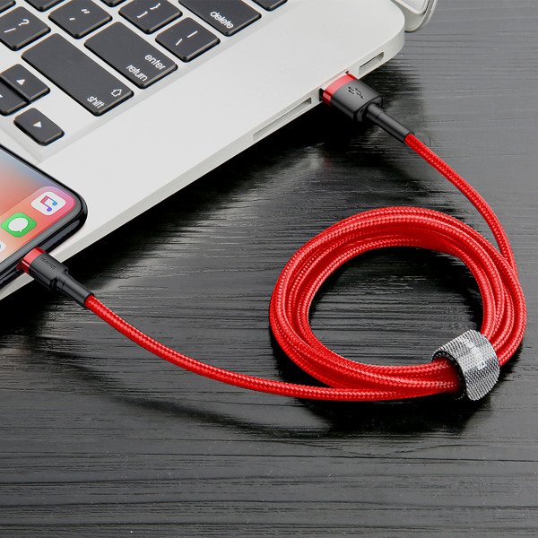 Baseus Cafule | USB-Lightning-kabel for iPhone iPad 2A 3m