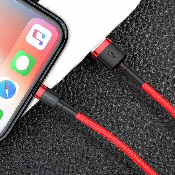Baseus Cafule | USB-Lightning-kabel for iPhone iPad 2A 3m