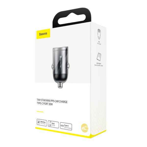 Baseus Tiny Star | USB-C Type-C Power Delivery 3.0 Quick Charge 4.0+ 30W bilader