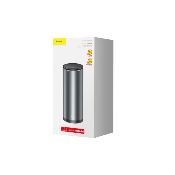 Baseus Gentleman Style | Kompakt bilavfallsbeholder 500ml organizer + poser