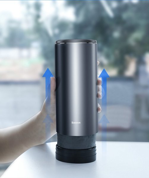 Baseus Gentleman Style | Kompakt bilavfallsbeholder 500ml organizer + poser