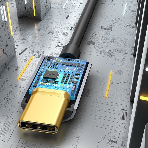Baseus L54 | USB-C Type-C til Mini Jack 3.5mm DAC-lydadapter