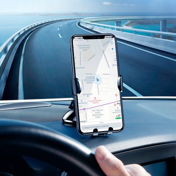 Baseus Osculum | Gravitasjonsbilholder for telefon på dashbordet