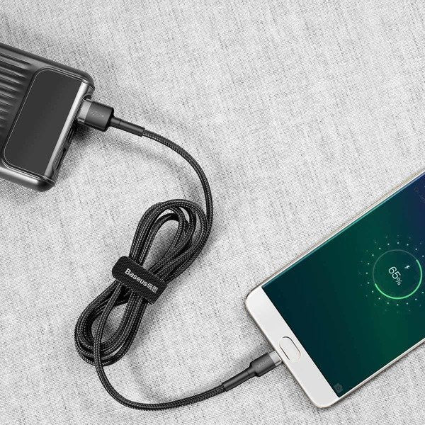 Baseus Cafule | Nylon Micro-USB til USB-kabel med Quick Charge 2.4A 50cm