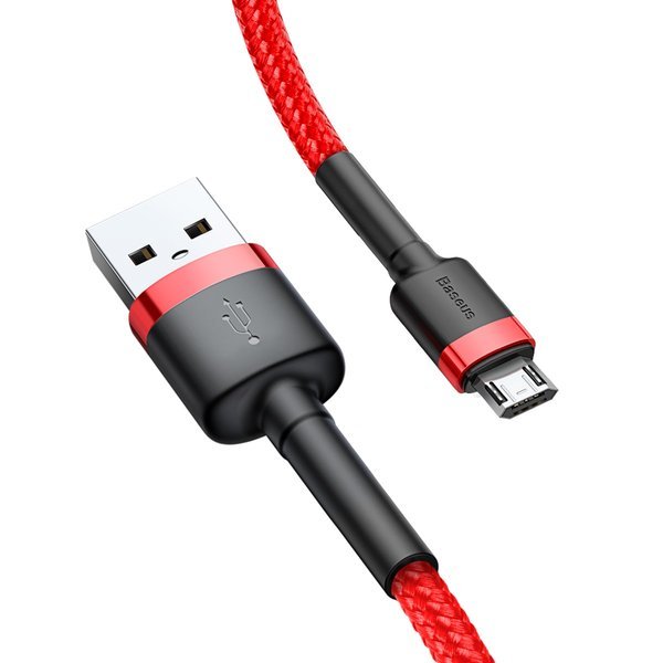 Baseus Cafule | Dobbelt Micro USB Quick Charge 2.4A-kabel 100cm