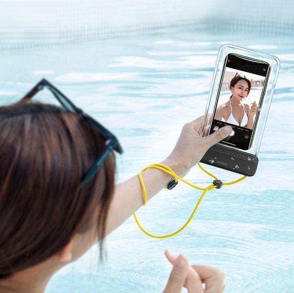 Baseus Let's go Slip | Vanntett etui for telefoner opptil 7,2''