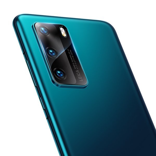 Baseus Gem Lens | Tynn linsebeskyttelse for Huawei P40, 2 stk (EOL)