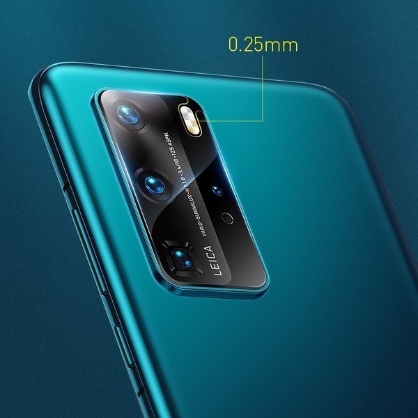 Baseus Gem Lens | Tynn linsebeskyttelse for Huawei P40, 2 stk (EOL)