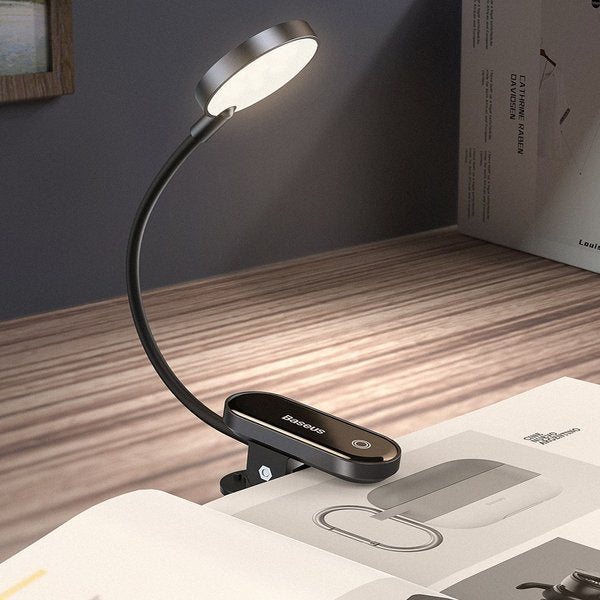 Baseus Mini Clip Lamp | Trådløs LED-lampe med klips