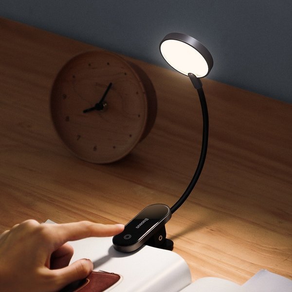 Baseus Mini Clip Lamp | Trådløs LED-lampe med klips