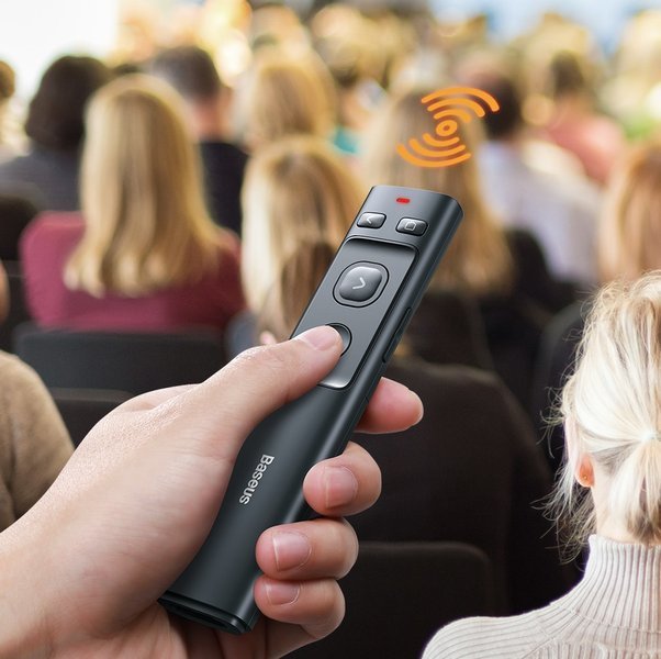 Baseus Orange Dot | Trådløs laser presentasjonsfjernkontroll