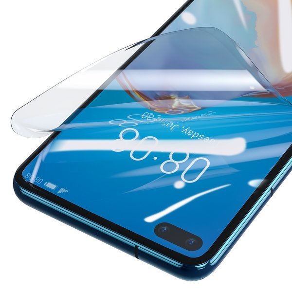 Baseus SGHWP40-SA02 | Sterk hydrogel beskyttelsesfilm til Huawei P40, 2 stk.