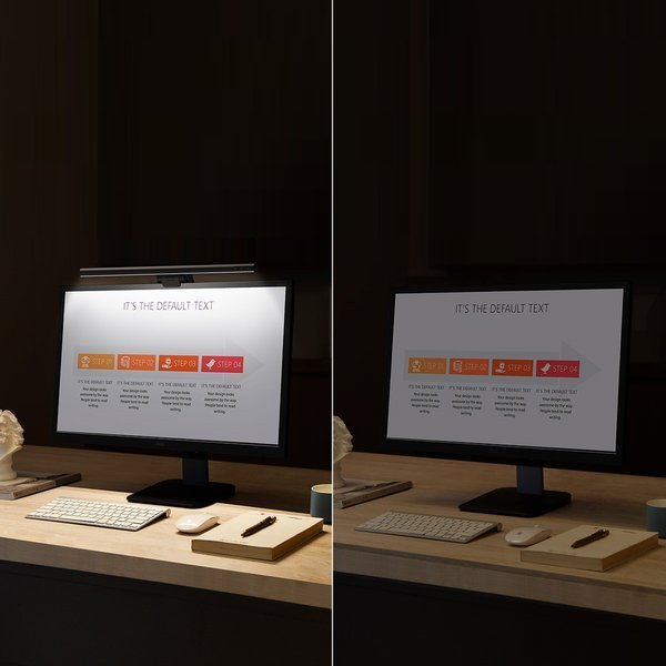 Baseus i-wok-serien | LED-skrivebordslampe for datamaskinmonitor
