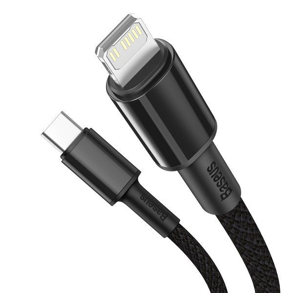 Baseus High Density | USB-C Lightning-kabel til iPhone Power Delivery 20W 18W, 2m