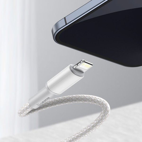 Baseus High Density | USB-C Lightning-kabel til iPhone Power Delivery 20W 18W, 2m