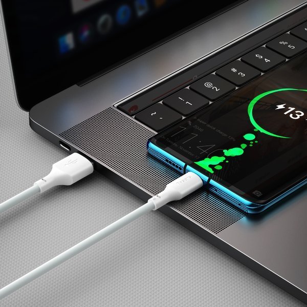 Baseus Simple Wisdom | USB - USB-C-kabel 5A 40W Huawei SCP QC 3.0, 2stk
