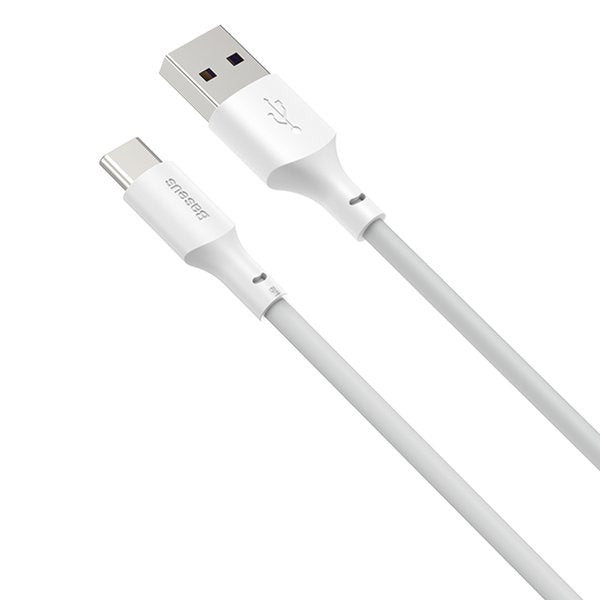 Baseus Simple Wisdom | USB - USB-C-kabel 5A 40W Huawei SCP QC 3.0, 2stk