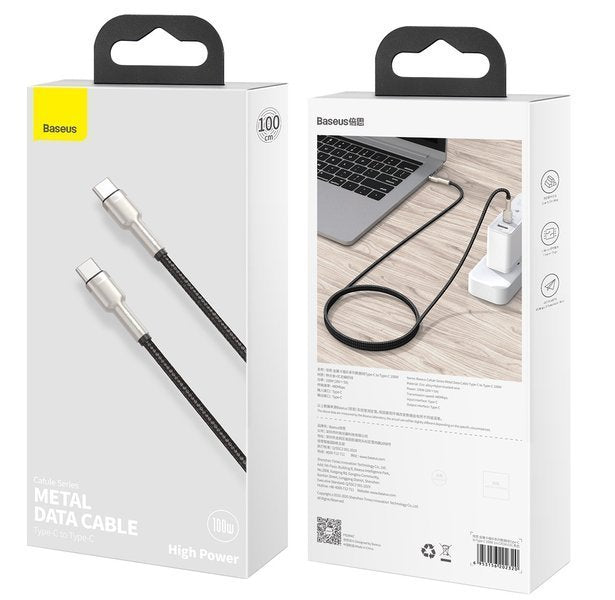 Baseus | USB-C Type-C 100W 4.0, 1m