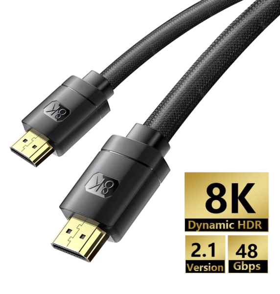 Baseus High Definition | HDMI 2.1 8K 60Hz UHD 3D dynamic HDR cable 2m