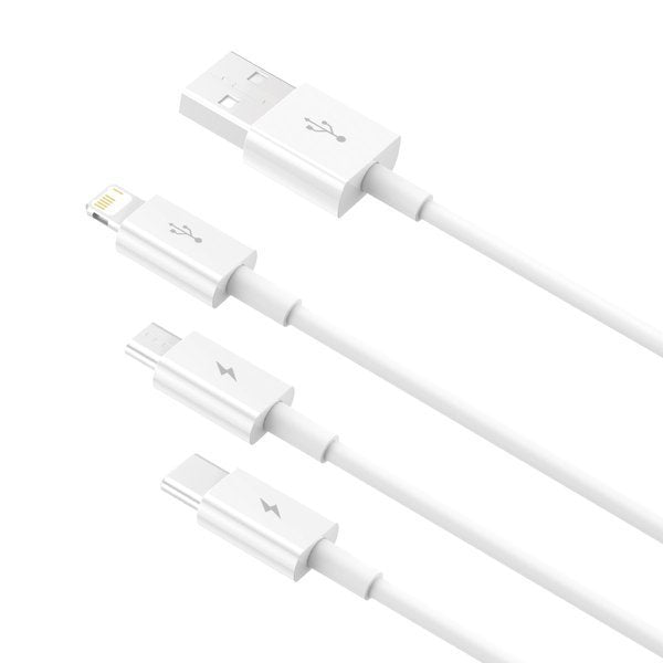 Baseus Superior | 3-in-1 USB - USB-C Micro Lightning 3.5A cable