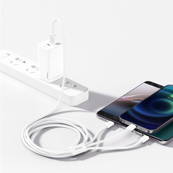 Baseus Superior | 3-in-1 USB - USB-C Micro Lightning 3.5A cable