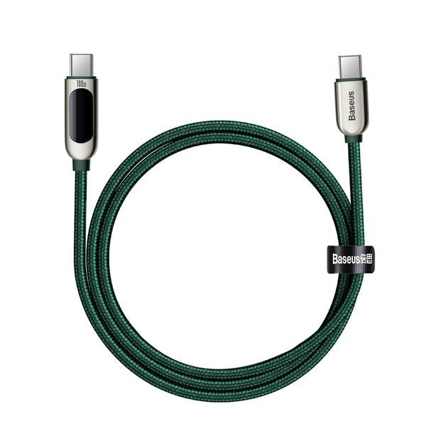 Baseus Display | USB-C kabel med 100W PD QC 4.0 skjerm