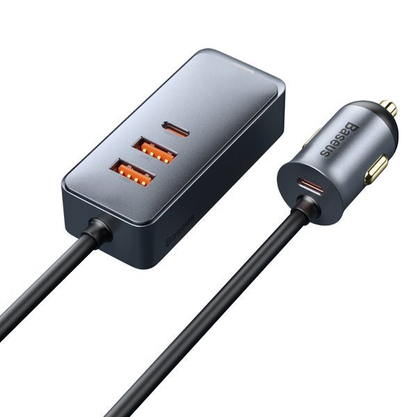 Baseus Share Together PPS | Bilader med 2x USB-A + 2x Type-C splitter 120W