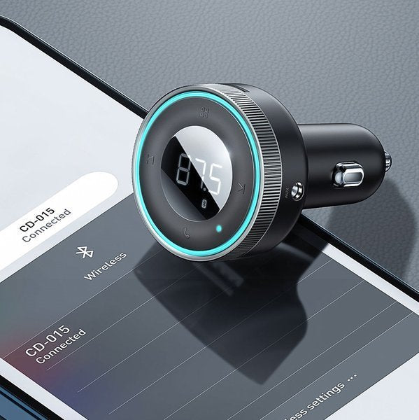 Baseus Enjoy Car | FM-sender AUX Bluetooth 5.0 Bilader 2x USB