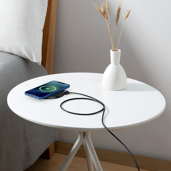 Baseus Digital LED Display Gen 2 | Trådløs induksjonslader Qi 15W