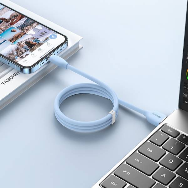 Baseus Jelly Liquid Silica Gel | Kabel USB - Lightning for Apple iPhone 1.2m 2.4A