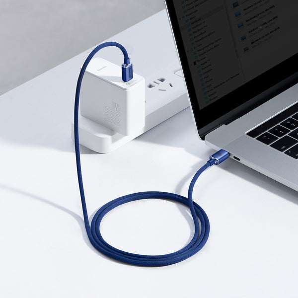 Baseus Crystal Shine | Kabel USB-C Type-C 100W Power Delivery Quick Charge 1.2m