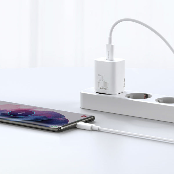 Baseus Super Si | Vegglader med 25W Power Delivery og Quick Charge