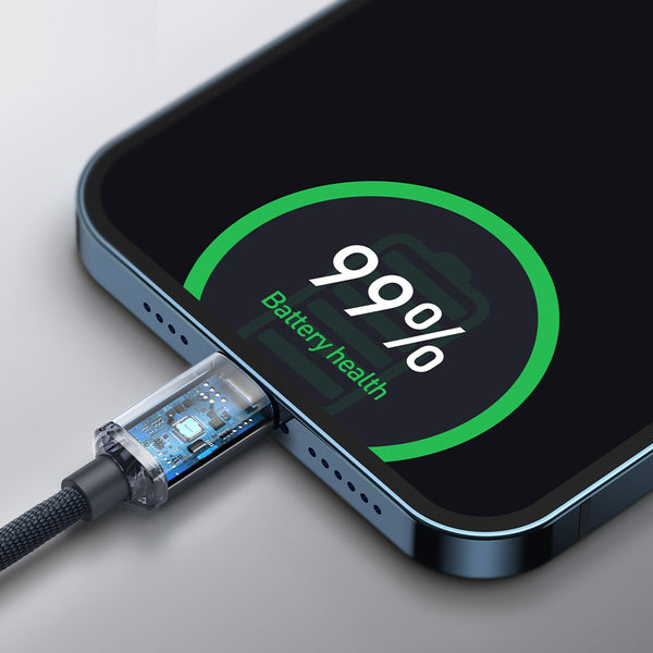 Baseus Crystal Shine | USB-C - Lightning kabel for Apple iPhone iPad AirPods PD 20W 2M