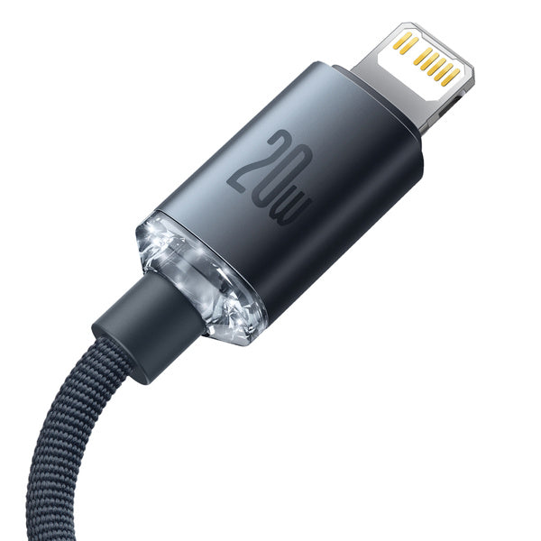 Baseus Crystal Shine | USB-C - Lightning kabel for Apple iPhone iPad AirPods PD 20W 2M