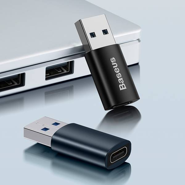 Baseus Ingenuity Series | Adapterovergang fra USB-A til USB-C OTG 10Gb/s