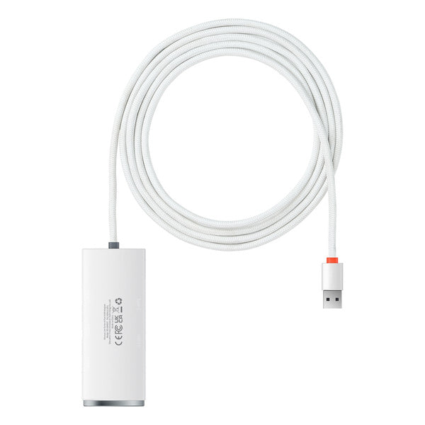 Baseus Lite Series 4-Port | USB-hubadapter - USB 3.0 *4 200cm