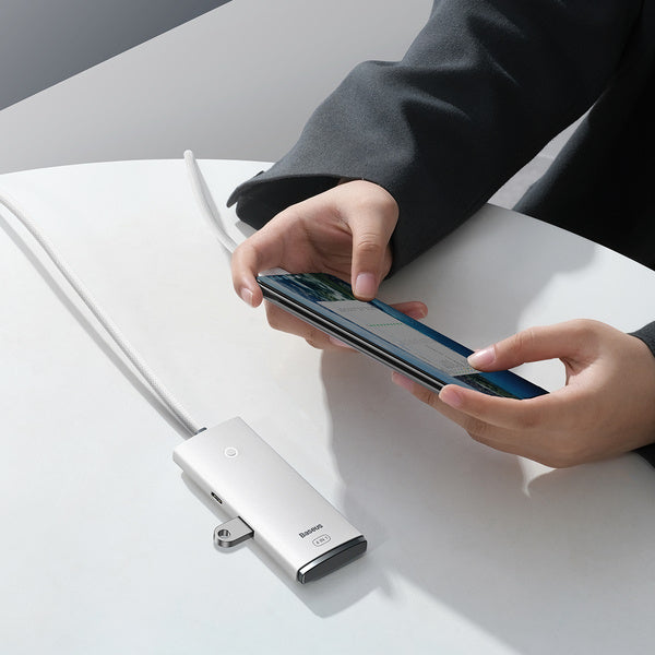 Baseus Lite Series 4-Port | USB-hubadapter - USB 3.0 *4 200cm
