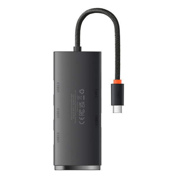 Baseus Lite Series 4-Port | USB-C-hubadapter - USB 3.0 *4 25cm