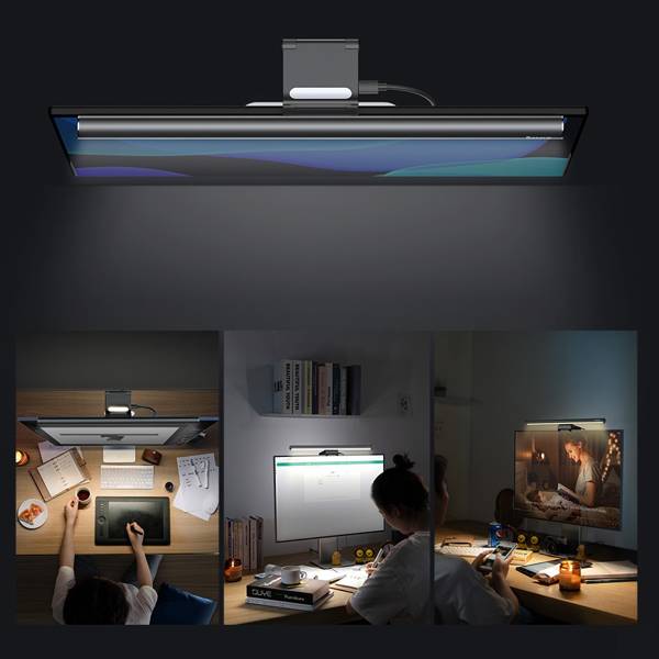 Baseus I-Wok2 | LED-skrivebordslampe for monitor