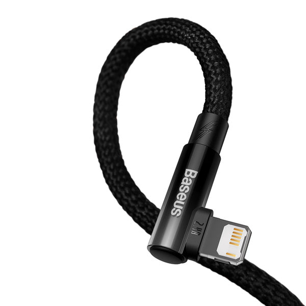 Baseus MVP 2 | Vinkelkabel USB-A - Lightning for iPhone iPad Airpods 2.4A 1m