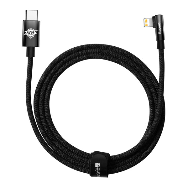 Baseus MVP 2 | Vinkelkabel USB-C - for iPhone PD 20W 2m