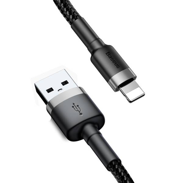 Baseus Cafule Cable | Robust USB - Lightning kabel for iPhone 6 7 8 X 2.4A 1m