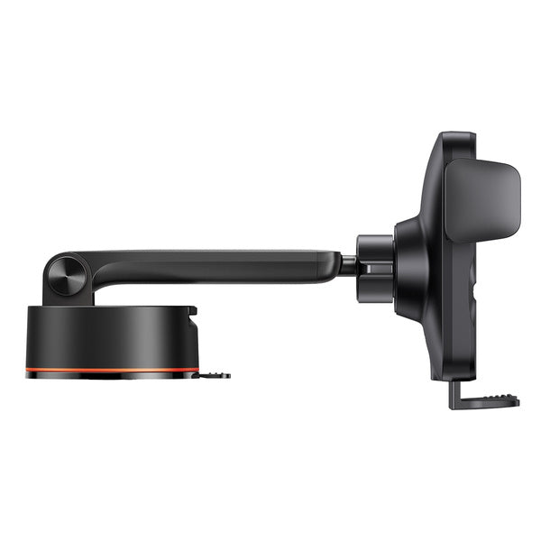 Baseus Wisdom Auto Alignment | Qi-ladende bilholder med 15W for frontrute og dashbord