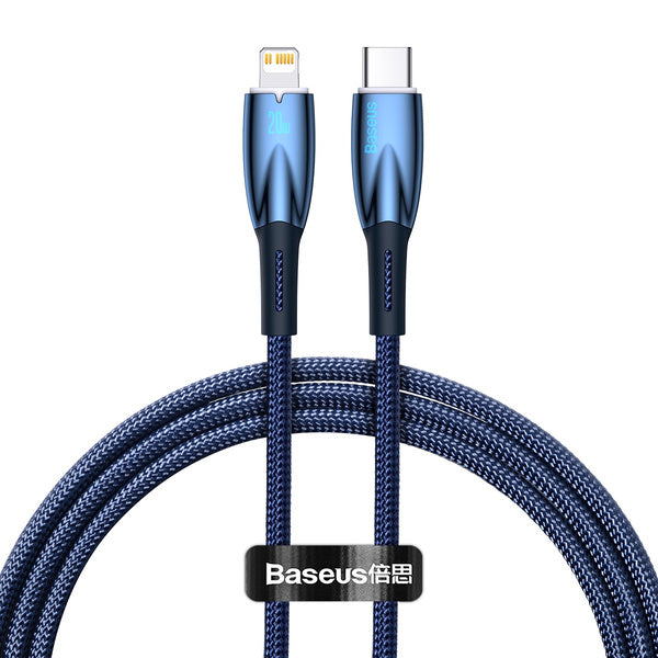 Baseus Glimmer Series | USB-C - Lightning-kabel for iPhone Power Delivery 20W 1m