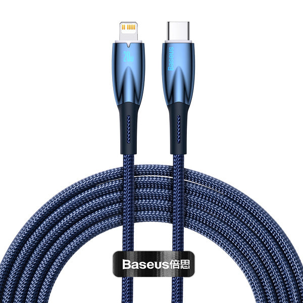 Baseus Glimmer Series | USB-C - Lightning-kabel for iPhone Power Delivery 20W 2m