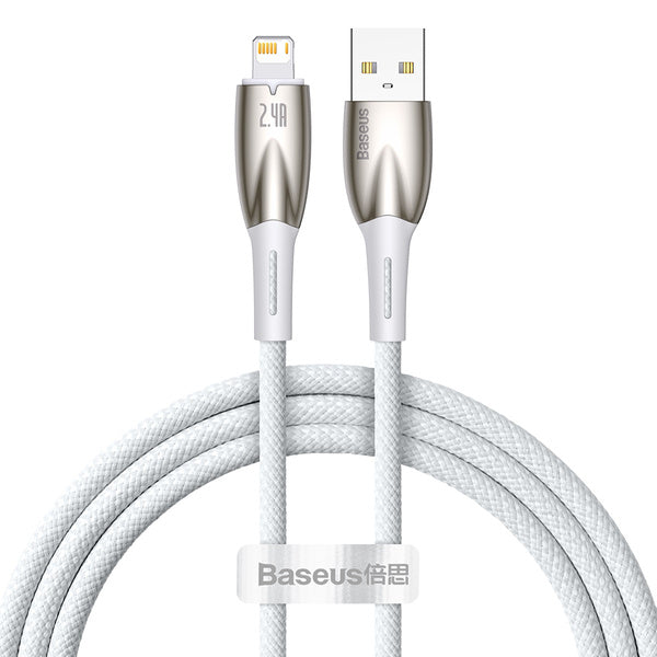 Baseus Glimmer Series | USB - Lightning-kabel for Apple iPhone iPad AirPods 1m 2.4A