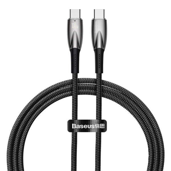 Baseus Glimmer Series | USB-C Type-C Power Delivery-kabel 100W 1m